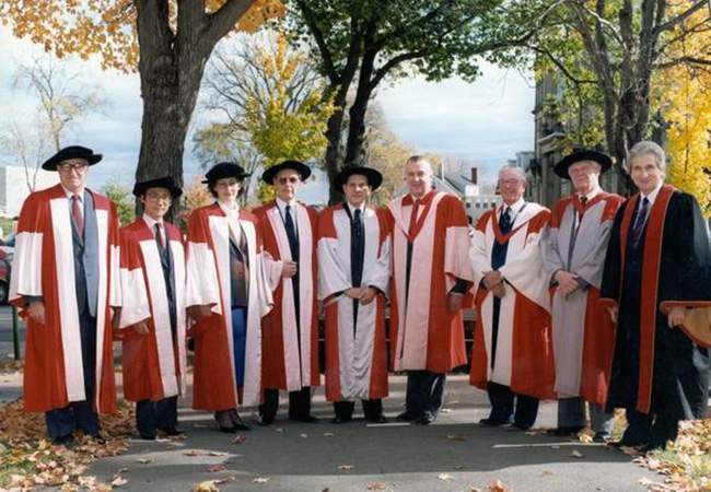 Albert Bandura Honorary Degree, University of Lethbridge, 1983
